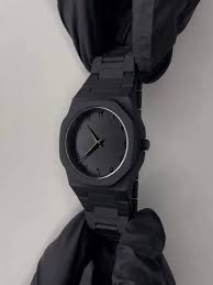 Arabic Aura watch black