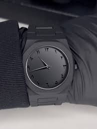 Arabic Aura watch black