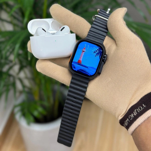Smart watch with airpods