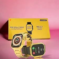X90 ultra 2max watch golden edition